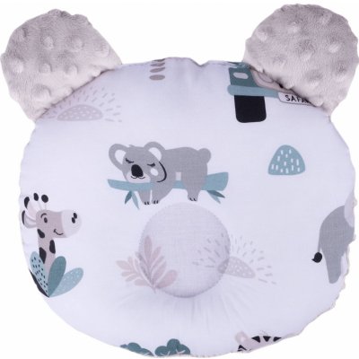 Infantilo Podhlavníček pro miminka Minky Bear Safari – Zboží Dáma Infantilo Podhlavníček pro miminka Minky Bear Safari – Zboží Dáma