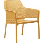 NARDI Okrově žluté plastové zahradní křeslo Net Relax – Zboží Dáma