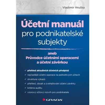 Účetní manuál pro podnikatelské subjekty - Hruška Vladimír – Hledejceny.cz