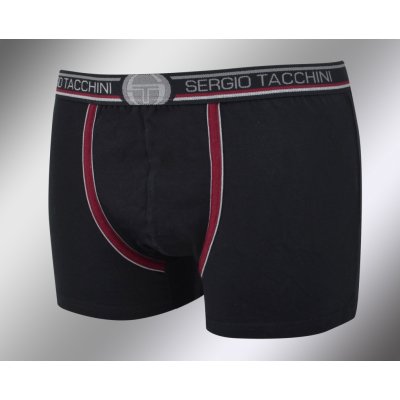 Sergio Tacchini pánské vzorované boxerky 18421 nero (5) – Zboží Dáma