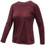 SENSOR MERINO AIR traveller dámské triko dl.rukáv port red – Sleviste.cz