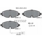 Sada brzdových destiček, kotoučová brzda TEXTAR 2568301 | Zboží Auto