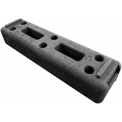 Podstavec pro mobilní oplocení PILECKÝ recyklovaný materiál 6 otvorů – Zboží Mobilmania