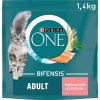 Granule pro kočky Purina ONE BIFENSIS Adult losos 1,4 kg