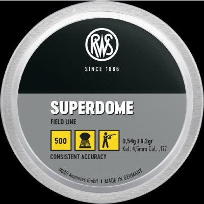 Diabolky Ruag RWS Superdome 4,5 mm 500 ks