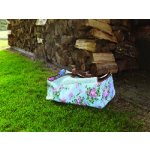 Esschert Design Taška na dřevo potisk růže 61 cm – Hledejceny.cz