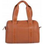 Childhome taška Mommy Club Signature Vegan Leather Brown – Zboží Dáma