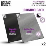 Green Stuff World Magnetic Sheet COMBO Self Adhesive A4 – Zboží Dáma