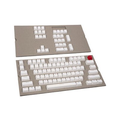 Glorious PC Gaming Race ABS-Doubleshot - 104 keycaps, bílá, ANSI, US G-104-White – Hledejceny.cz