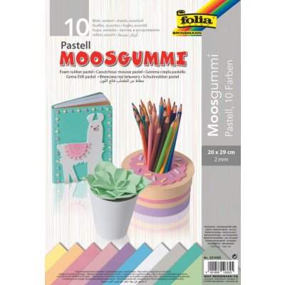 Folia Pěnovka 20 × 29 cm - pastelové barvy – Sleviste.cz