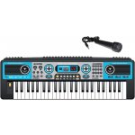 Wiky Elektronické klávesy s mikrofonem a rádiem 54 cm – Sleviste.cz