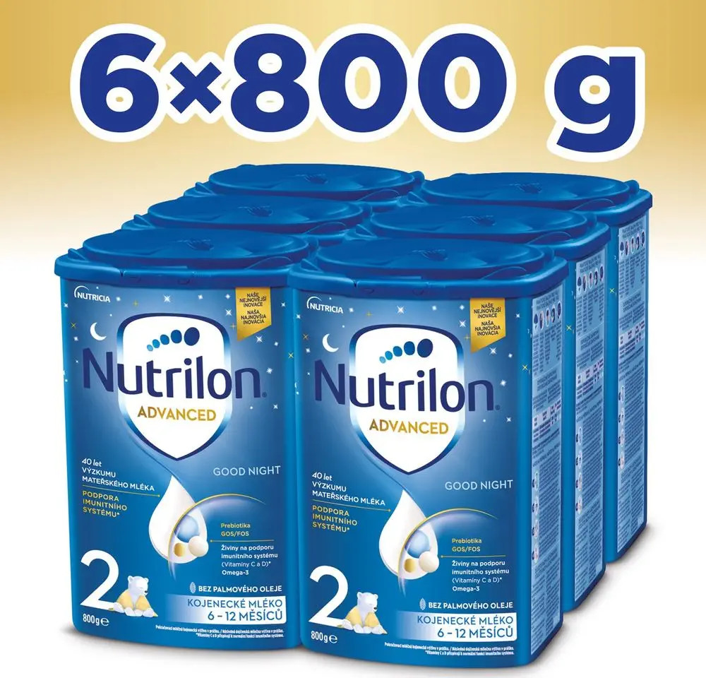 Nutrilon 2 AdvancedGood Night 6 x 800 g