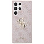 Guess PU 4G Metal Logo Samsung Galaxy S24 Ultra Pink – Sleviste.cz
