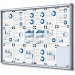 A-Z Reklama CZ Informační Vitrína s posuvnými dvířky s protipožární certifikací, SCSL18xA4 - pro 18 x A4 – Zboží Živě