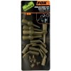 Rybářské lanko Fox Sada na chod rig Edges Angled Drop-off Run Ring Kit Trans Khaki 6ks