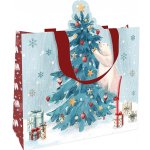 Nekupto Vánoční dárková taška velká s výsekem Polární Vánoce – Zboží Mobilmania