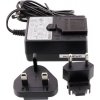 Nabíječka k GPS navigacím D-link PSM-12V-55-B 12V 3A PSU Accessory Black (Interchangeable Euro/ UK plug) PSM-12V-55-B