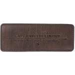 Captain Fawcett Kožené pouzdro pro skládací hřeben na plnovous – Zboží Dáma