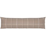 Livarno home na spaní na boku pruhy/hnědá 40 x 145 cm – Zboží Dáma