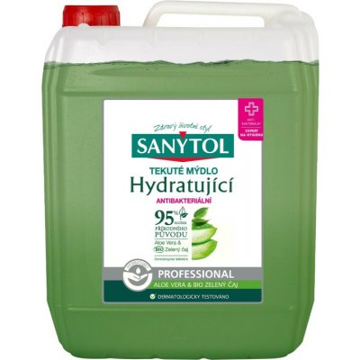 SANYTOL Mýdlo dezinfekční Sanytol Professional - aloe vera / 5 l 271296 – Zboží Mobilmania