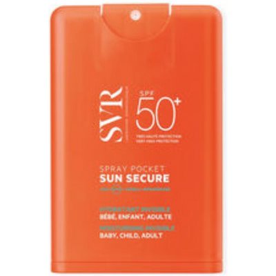 SVR Sun Secure sprej na opalování SPF50+ Moisturising Invisible Pocket Spray 20 ml – Zboží Mobilmania