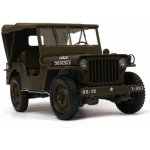 Welly Jeep Willys matná olivová U.S. Army 1:18 – Zboží Dáma