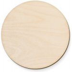 Dřevia Dřevěný podtácek kulatý 10cm – Zboží Dáma