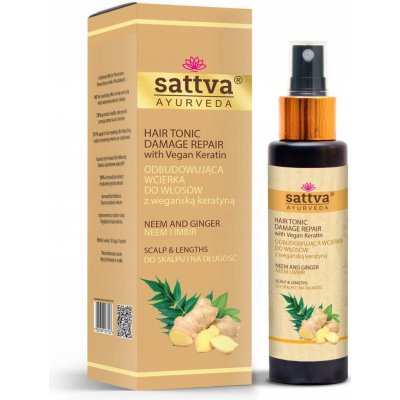 Sattva Vlasové tonikum vlasové tonikum Neem & Zázvor 100 ml – Hledejceny.cz