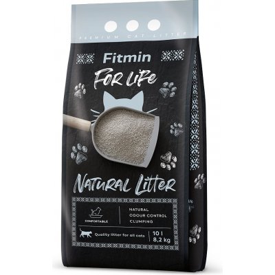 Fitmin For Life Natural litter podestýlka pro kočky 10 l/8,2 kg – Zbozi.Blesk.cz