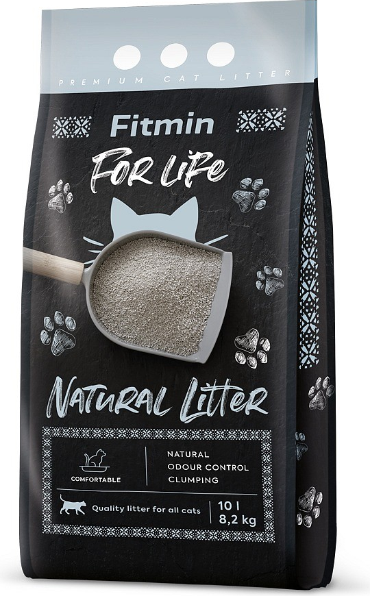 Fitmin For Life Natural litter podestýlka pro kočky 10 l/8,2 kg