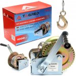 Lanový naviják s klikou 453 kg 1000 lbs, lano 10 m TA404 – Hledejceny.cz