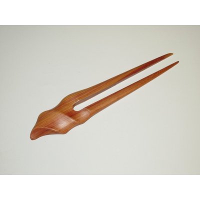 Dřevěná jehlice do vlasů dvojitá, kroucená SP5Z – Zboží Dáma