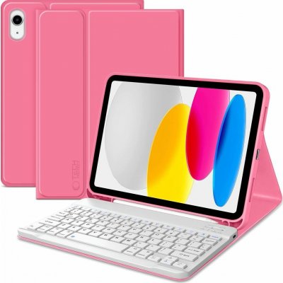Tech-Protect Pouzdro s klávesnicí pro iPad 11 (2025) / iPad 10.9 (2022) - Tech-Protect, SmartCase Magenta – Zboží Živě