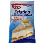 Dr.Oetker želatina v plátcích 10 g – Sleviste.cz