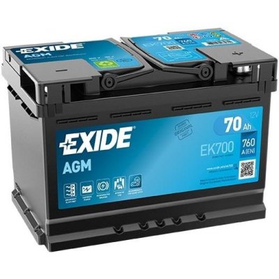 startovací baterie EXIDE EQ600 – Sleviste.cz