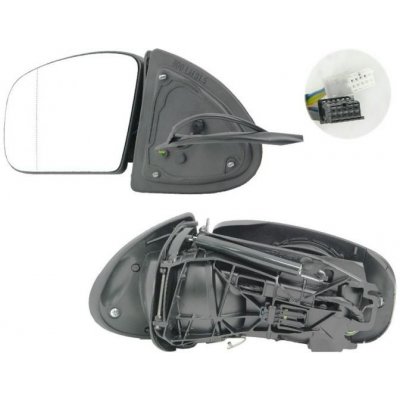 ZPĚTNÉ ZRCÁTKO LEVÉ MERCEDES S-KLASSE (W220) 10.98-02 OE: 2208100116 ostatní | Zboží Auto