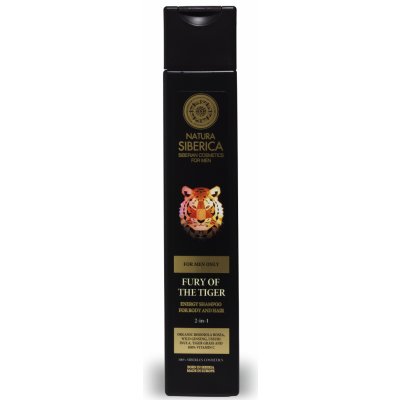 Natura Siberica Men energizující šampon na vlasy i tělo Fury of the Tiger 250 ml – Zbozi.Blesk.cz