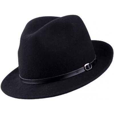 Černý pánský klobouk voděodoný Assante 85007