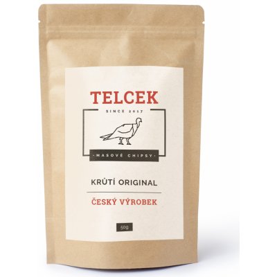 Telcek Krůtí Chipsy sladká paprika 50 g – Zboží Dáma