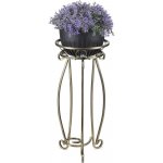 HowHomely Stojan na květiny 62x28 cm zlatá DD0557 – Zboží Dáma