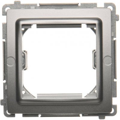 Simon BMA45M/43 Přechodový adaptér pro zařízení Standardu 45×45 mm stříbrná – Hledejceny.cz