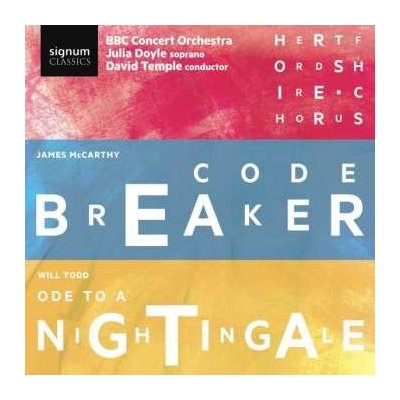 The BBC Concert Orchestra - Codebreaker; Ode To A Nightingale CD – Zbozi.Blesk.cz