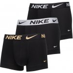 Nike Boxerky TRUNK 3PK Černá – Hledejceny.cz