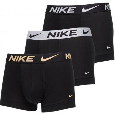 Nike Boxerky TRUNK 3PK Černá – Hledejceny.cz