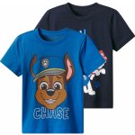 Chlapecké triko Tlapková patrola, 2 kusy navy modrá / modrá – Zboží Dáma