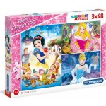 Clementoni Supercolor Princezny 3 x 48 dílků – Zbozi.Blesk.cz