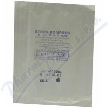 Steriwund gáza hydrofilní kompresy sterilní 5 x 5cm/2 ks