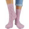 Noviti SW 002 W 04 dámské ponožky pudrově růžové