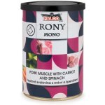 Rony Mono vepřová svalovina s mrkví a špenátem 400 g – Sleviste.cz