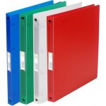 Q Connect A4 25 mm 4 kroužky transparentní modrý – Zboží Živě